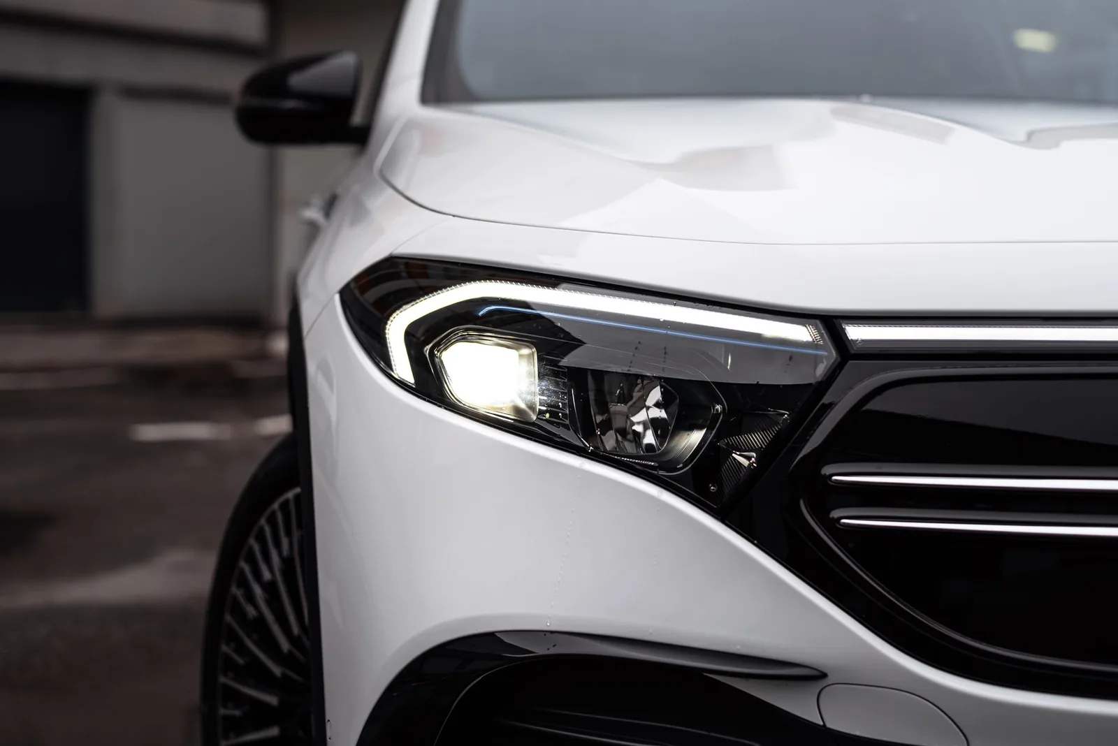 A clean, well-kept white car ready for booking