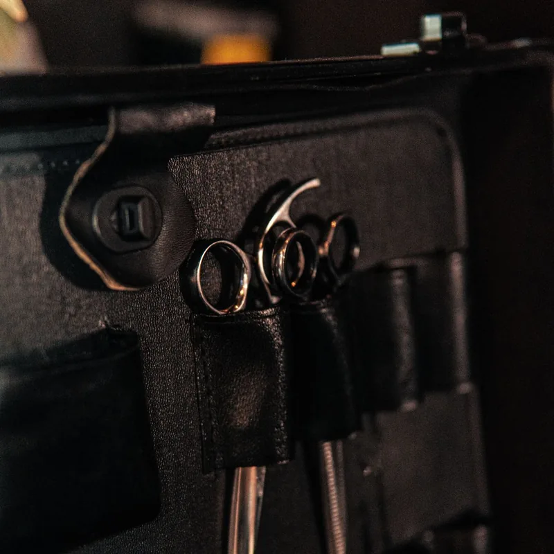 The craft behind Aura — a stylist's tools in the studio