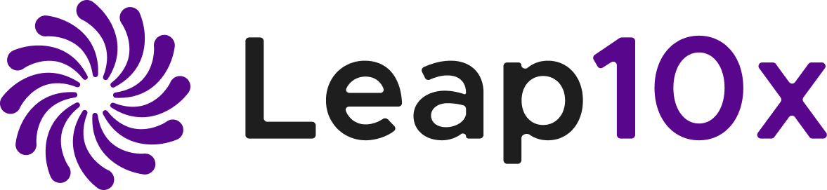 Leap10x logo