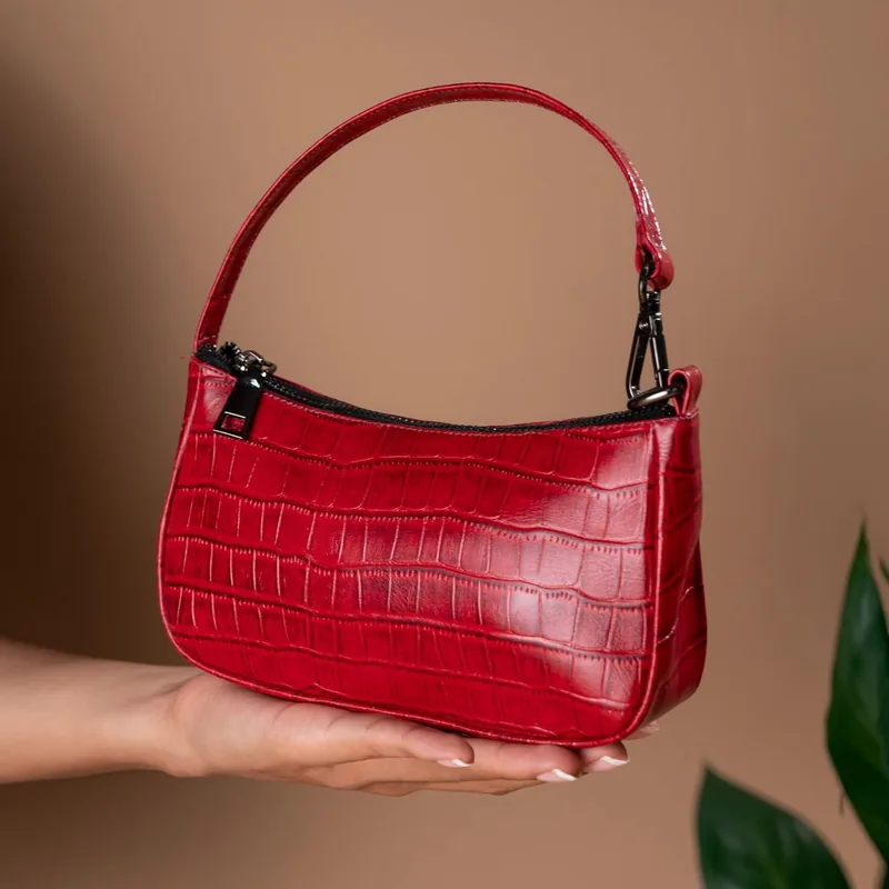 Elegant minimal evening clutch bag