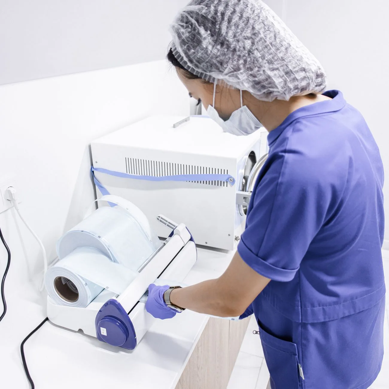 Quality-control laboratory work in veterinary product manufacturing