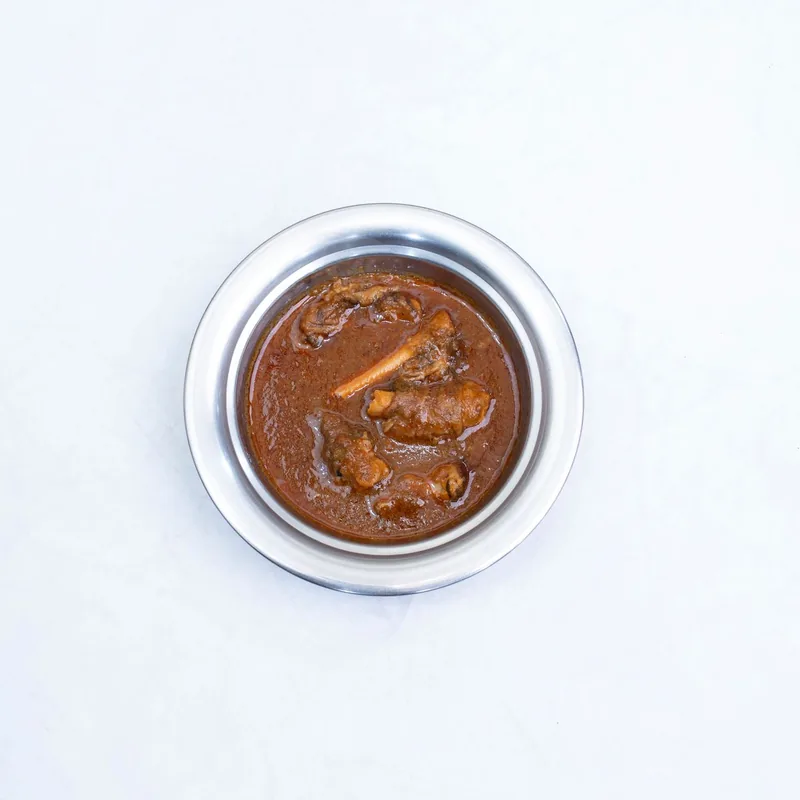 Tawa Goat — baby goat cooked on the tawa