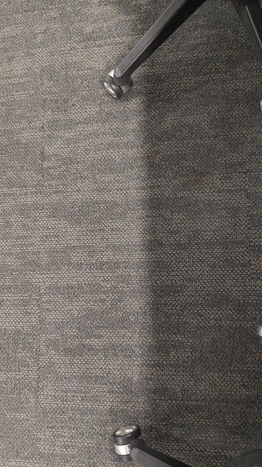Close-up of a handwoven rug's textured pile