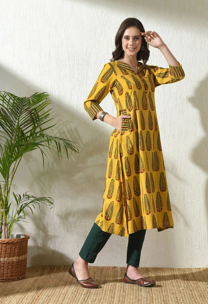 Everyday printed cotton kurti
